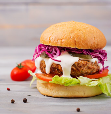 Chicken Steak Burger