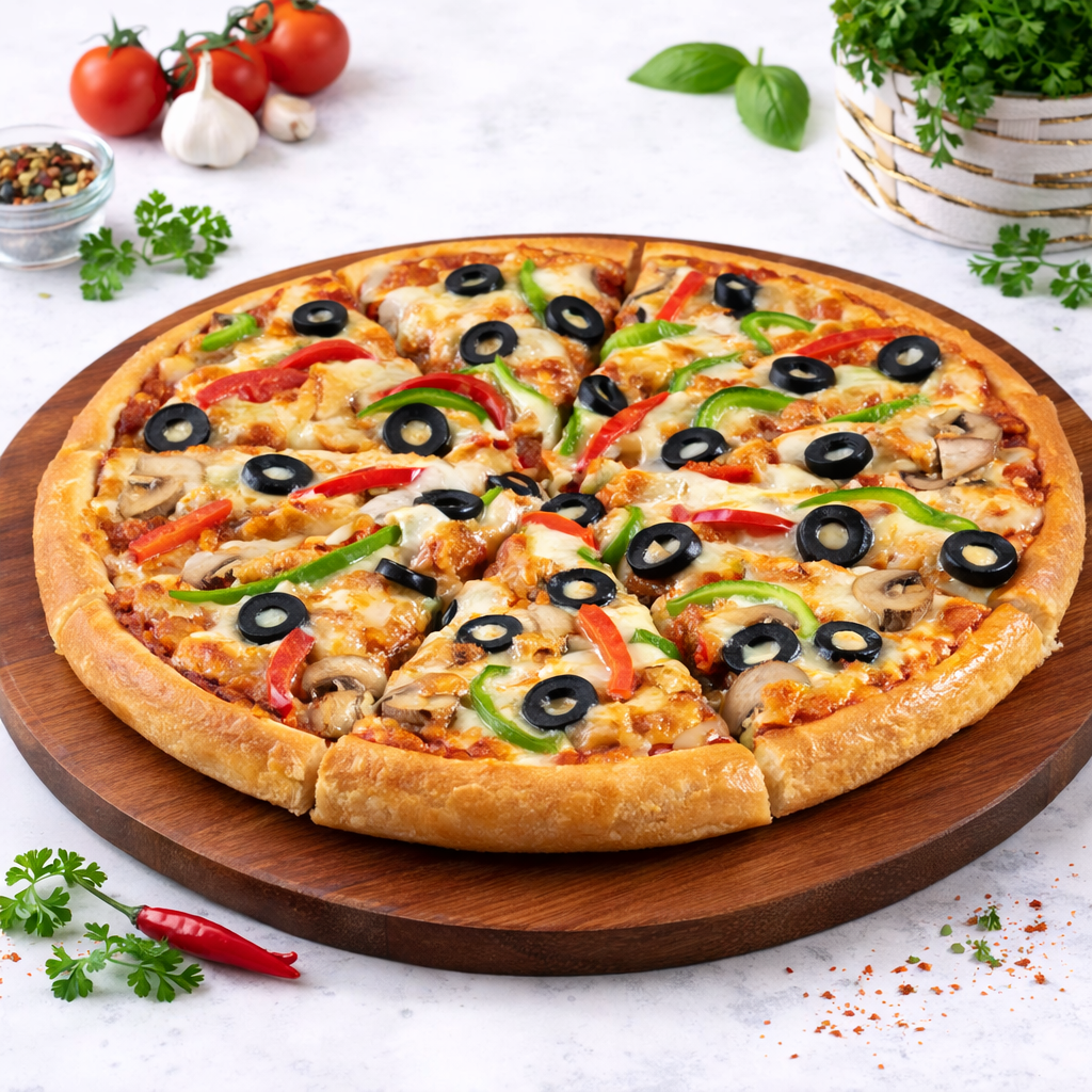 PIZZA VEGETARIAN HOT